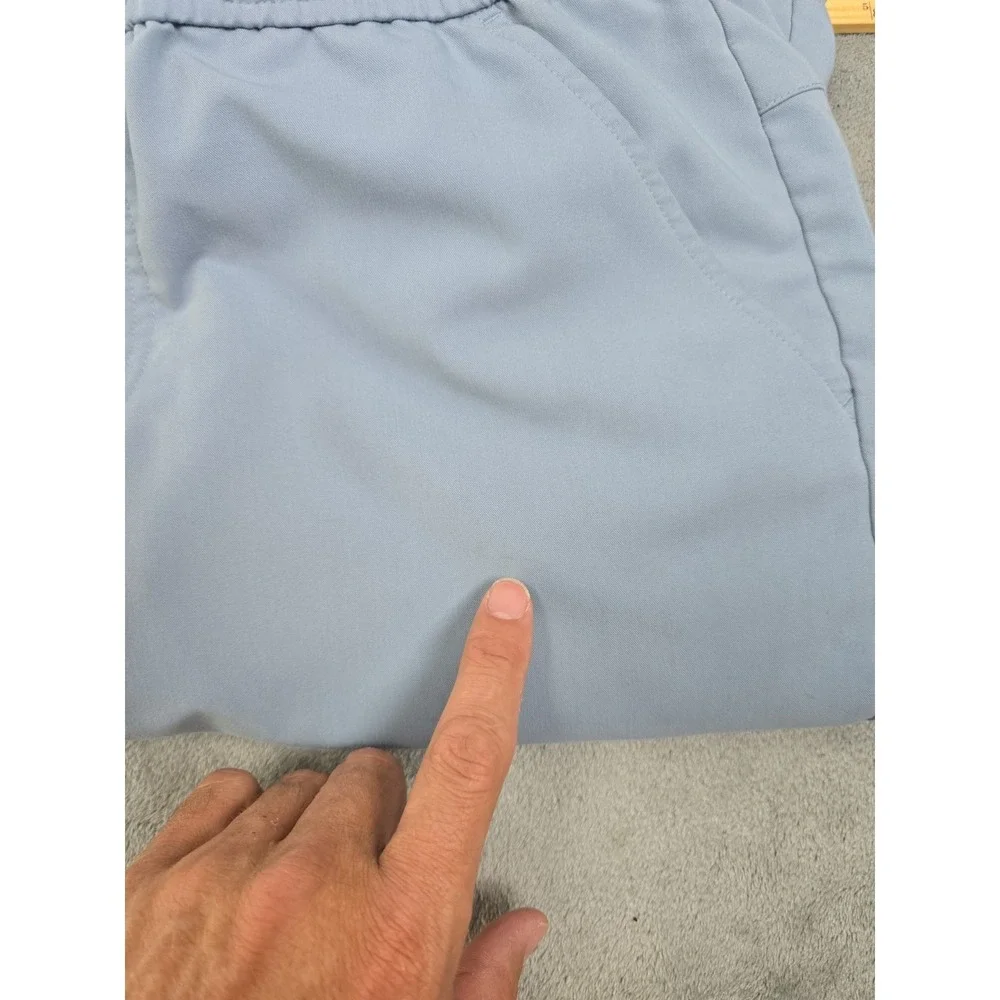 FIGS Mens Tansen Jogger Scrub Pants Mens XL Blue Technical Collection Medical
